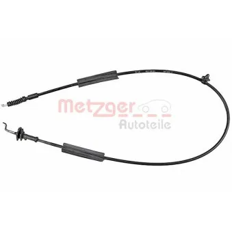 Tirette à câble, déverrouillage porte METZGER 3160018