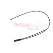 Tirette de capot moteur METZGER 3160051 - Visuel 1