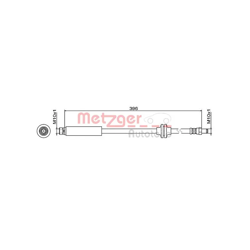 Flexible de frein METZGER 4111470