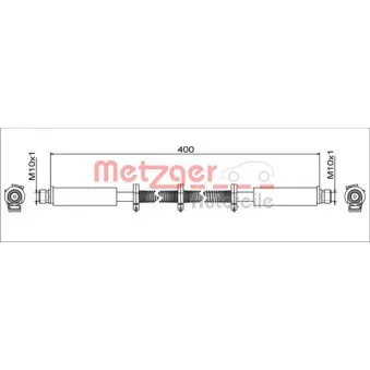 Flexible de frein METZGER