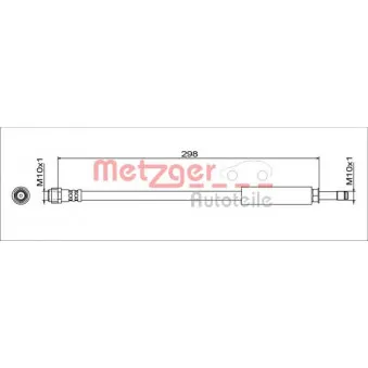 Flexible de frein METZGER
