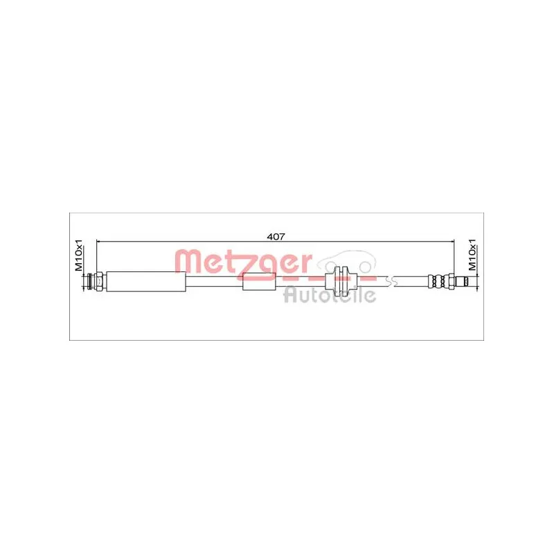 Flexible de frein METZGER 4111801