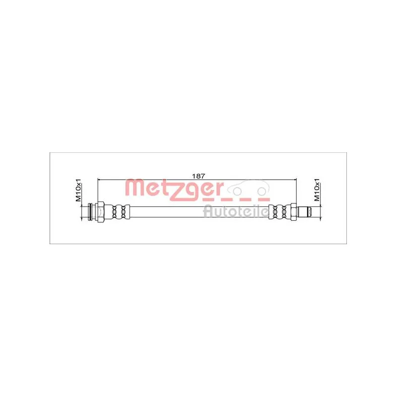 Flexible de frein METZGER 4111805