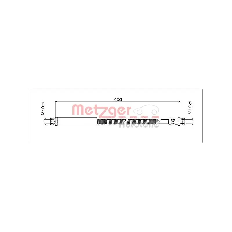 Flexible de frein METZGER 4112039