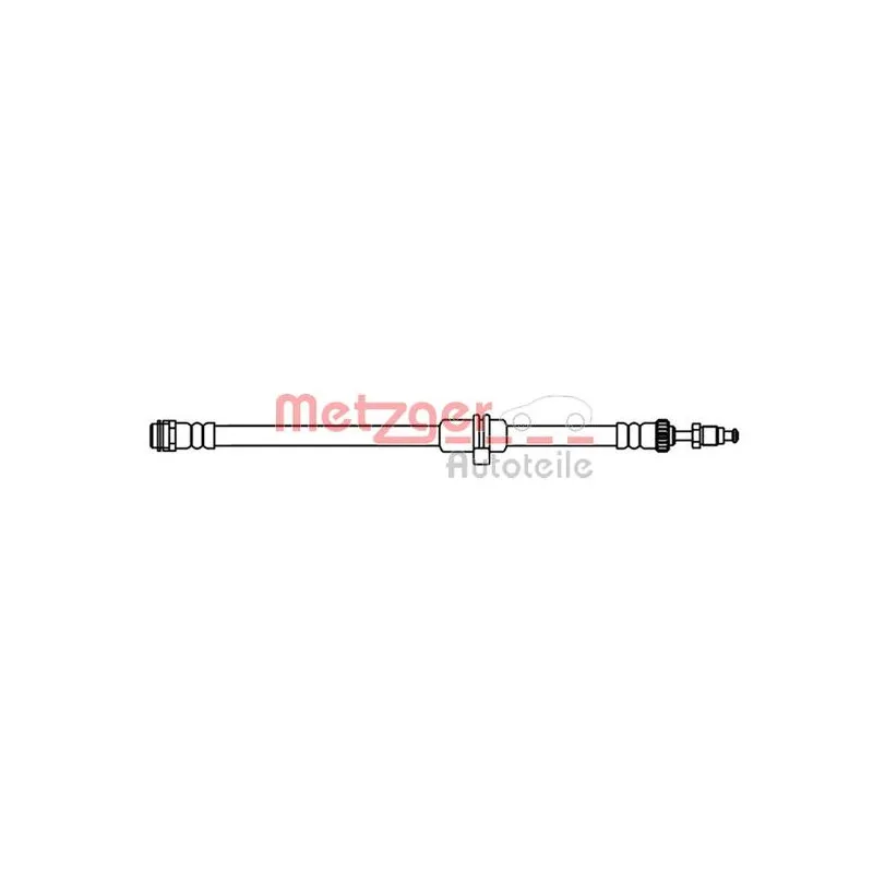 Flexible de frein METZGER 4119084