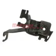 Support, flexible de frein avant gauche METZGER 4119901 - Visuel 2