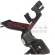 Support, flexible de frein avant gauche METZGER 4119901 - Visuel 3