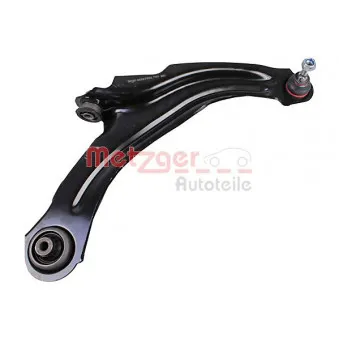 Bras de liaison, suspension de roue avant droit METZGER 58027802