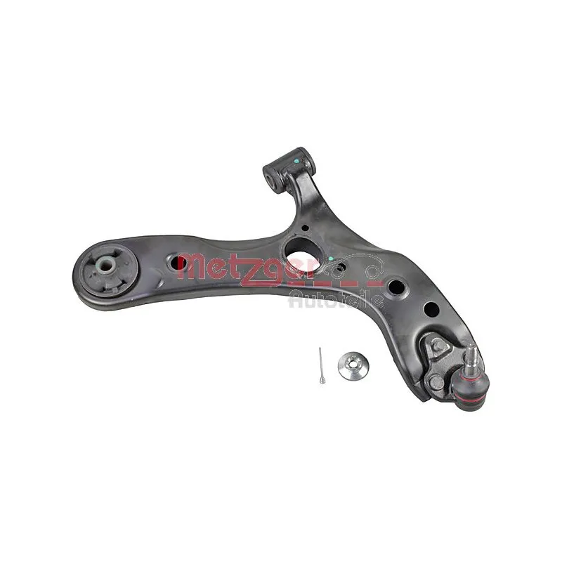 Bras de liaison, suspension de roue avant droit METZGER 58112002