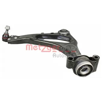 Bras de liaison, suspension de roue avant gauche METZGER 58115501