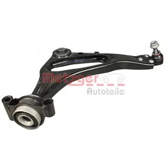 Bras de liaison, suspension de roue avant droit METZGER 58115602