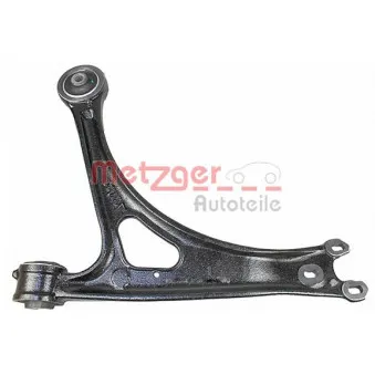 Bras de liaison, suspension de roue avant gauche METZGER 58116601