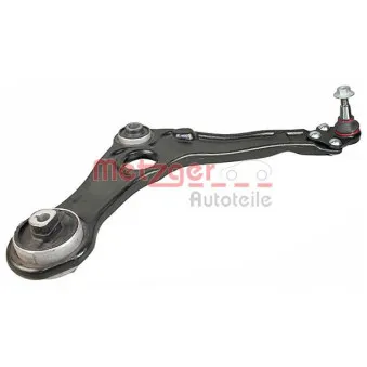 Bras de liaison, suspension de roue avant droit METZGER 58116902