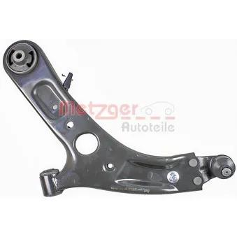 Bras de liaison, suspension de roue avant gauche METZGER 58117801