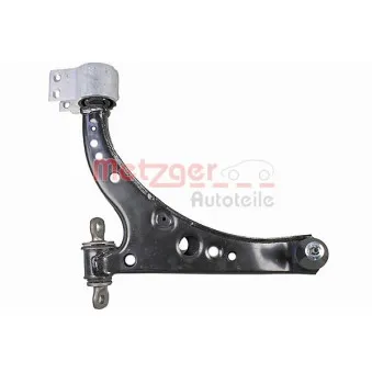 Bras de liaison, suspension de roue avant gauche METZGER 58118401