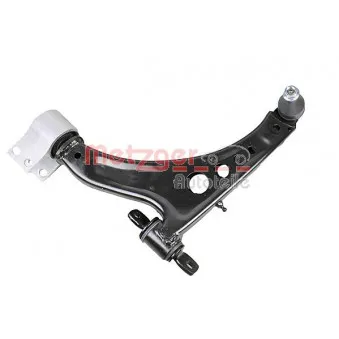 Bras de liaison, suspension de roue avant gauche METZGER 58119201