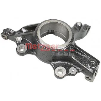 Fusée d'essieu, suspension de roue avant gauche METZGER 58122001
