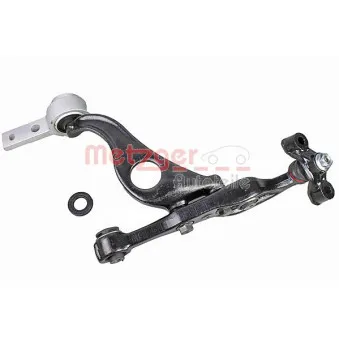 Bras de liaison, suspension de roue avant droit METZGER 58128602