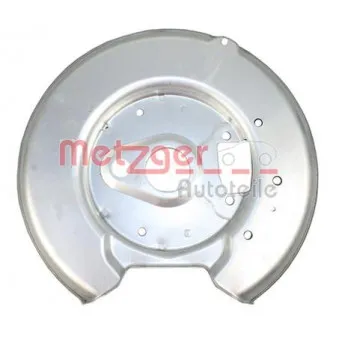 Déflecteur, disque de frein arrière droit METZGER 6115150