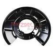 Déflecteur, disque de frein arrière gauche METZGER 6115155 - Visuel 2