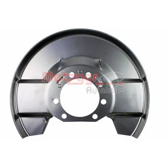 Déflecteur, disque de frein METZGER 6115170