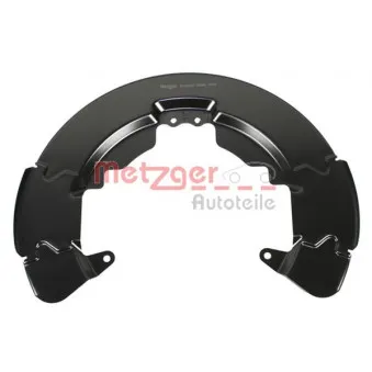 Déflecteur, disque de frein METZGER 6115200