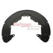 Déflecteur, disque de frein METZGER 6115200 - Visuel 2