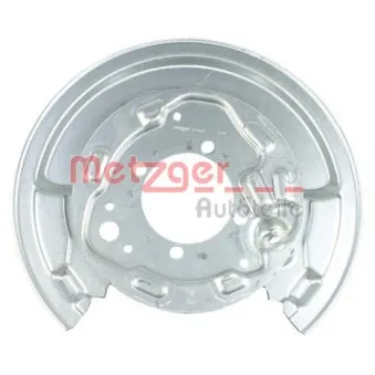 Déflecteur, disque de frein arrière gauche METZGER 6115241