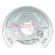 Déflecteur, disque de frein arrière droit METZGER 6115242 - Visuel 2
