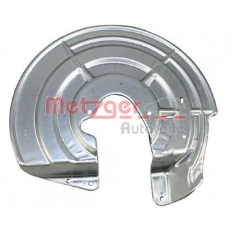 Déflecteur, disque de frein arrière gauche METZGER 6115271