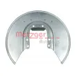 Déflecteur, disque de frein METZGER 6115290 - Visuel 2