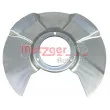 Déflecteur, disque de frein METZGER 6115291 - Visuel 2