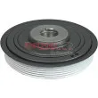 Poulie, vilebrequin METZGER 6400004 - Visuel 1