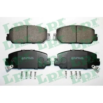Jeu de 4 plaquettes de frein avant LPR 05P2200