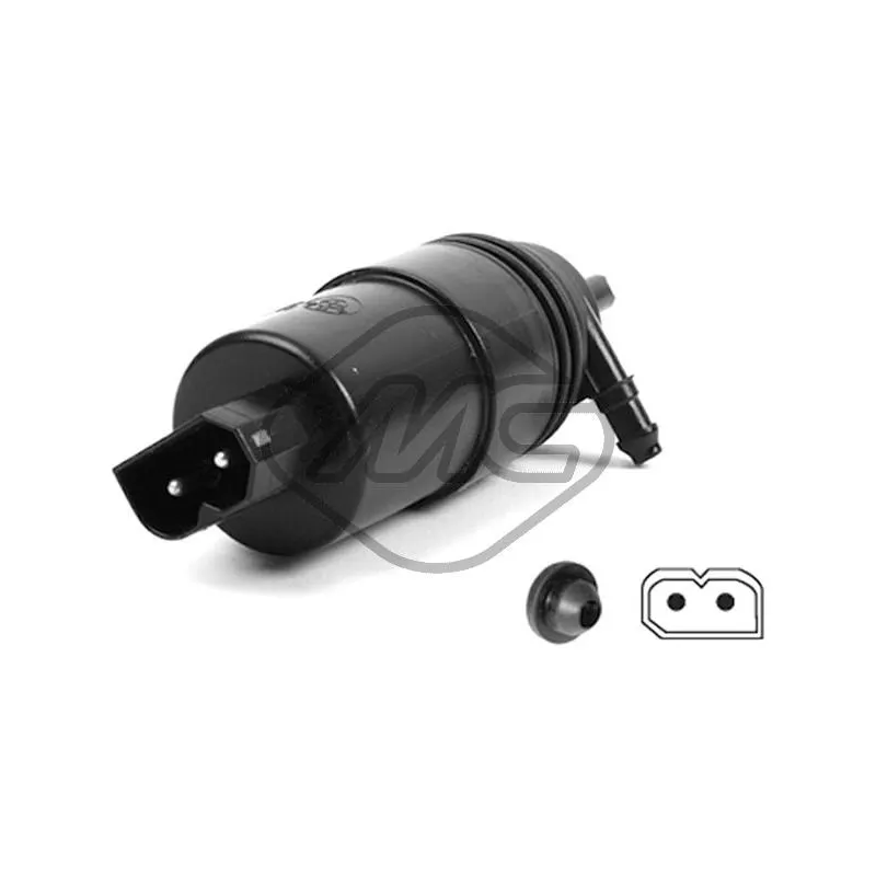 Pompe d'eau de nettoyage, nettoyage des vitres Metalcaucho 12784