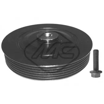 Kit de poulies, vilebrequin Metalcaucho 12849