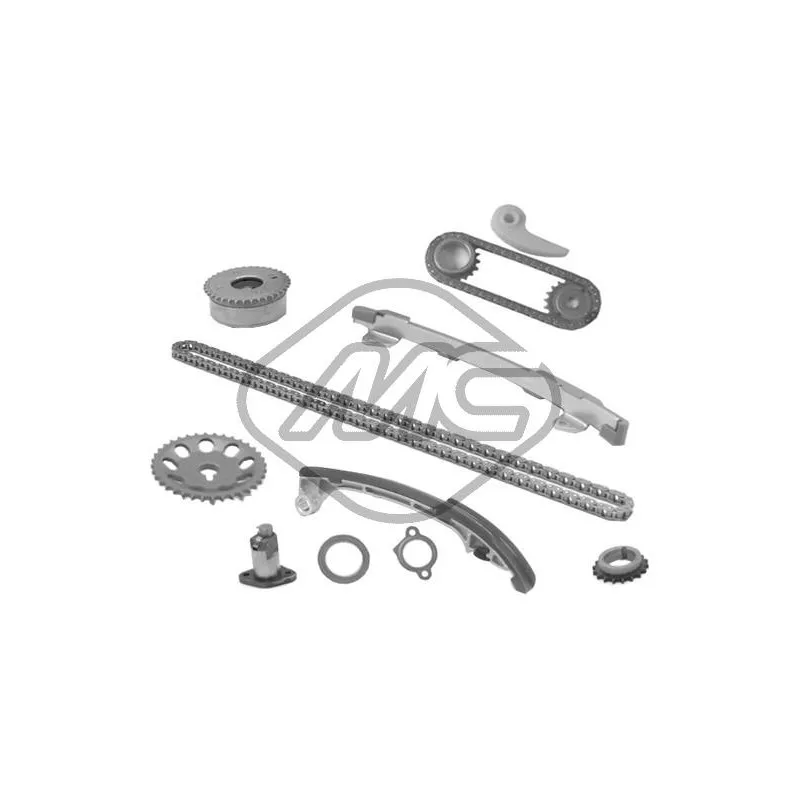 Kit de distribution par chaîne Metalcaucho 13854