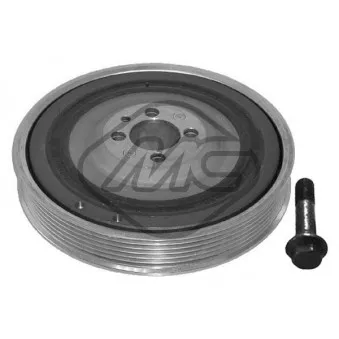 Kit de poulies, vilebrequin Metalcaucho 14308