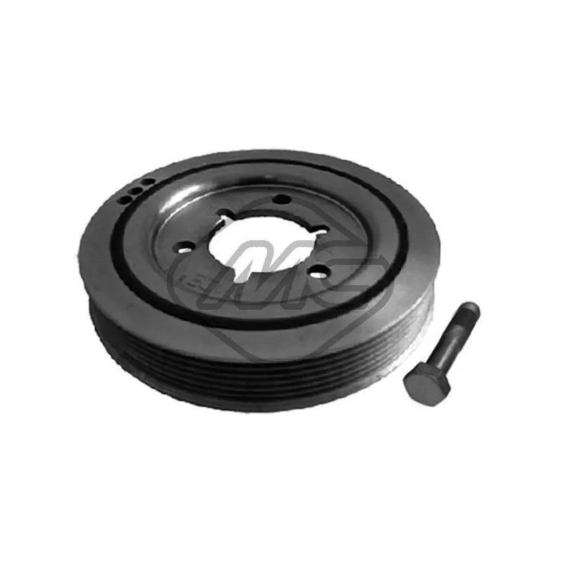 Kit de poulies, vilebrequin Metalcaucho 14442