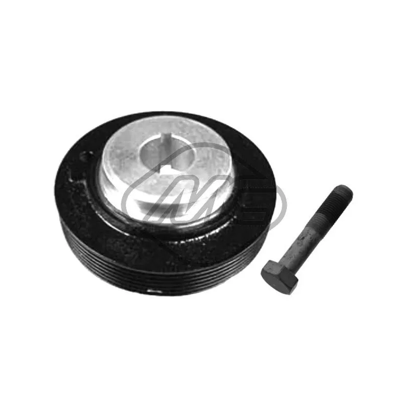 Kit de poulies, vilebrequin Metalcaucho 14485