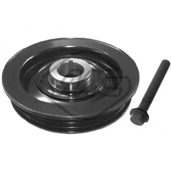 Kit de poulies, vilebrequin Metalcaucho 14491