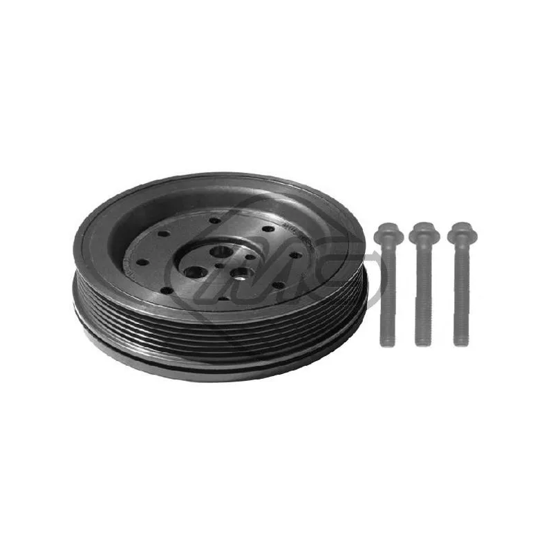 Kit de poulies, vilebrequin Metalcaucho 14816
