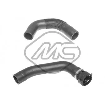 Durite de radiateur Metalcaucho 15288