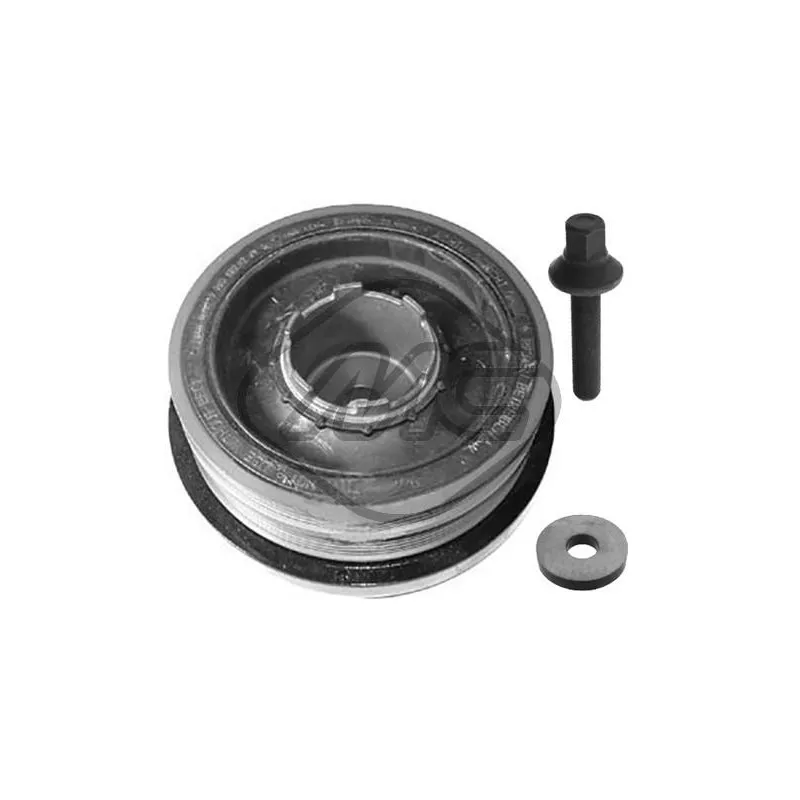 Kit de poulies, vilebrequin Metalcaucho 15723