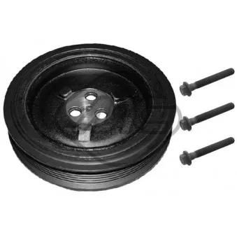 Kit de poulies, vilebrequin Metalcaucho 16018