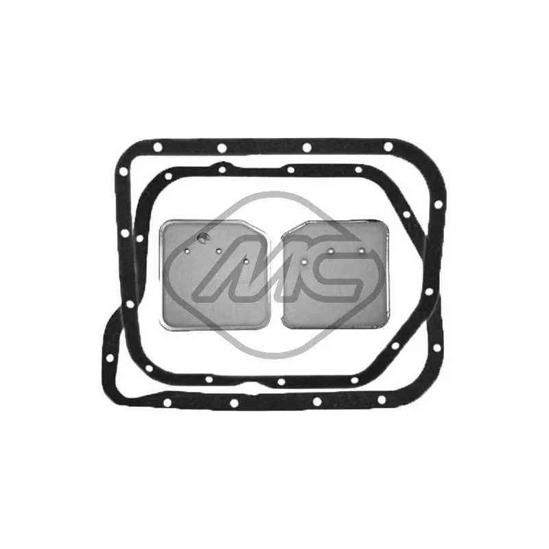 Kit de filtre hydraulique, boîte automatique Metalcaucho 21002