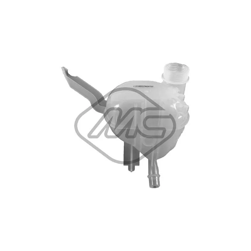 Vase d'expansion, liquide de refroidissement Metalcaucho 30120