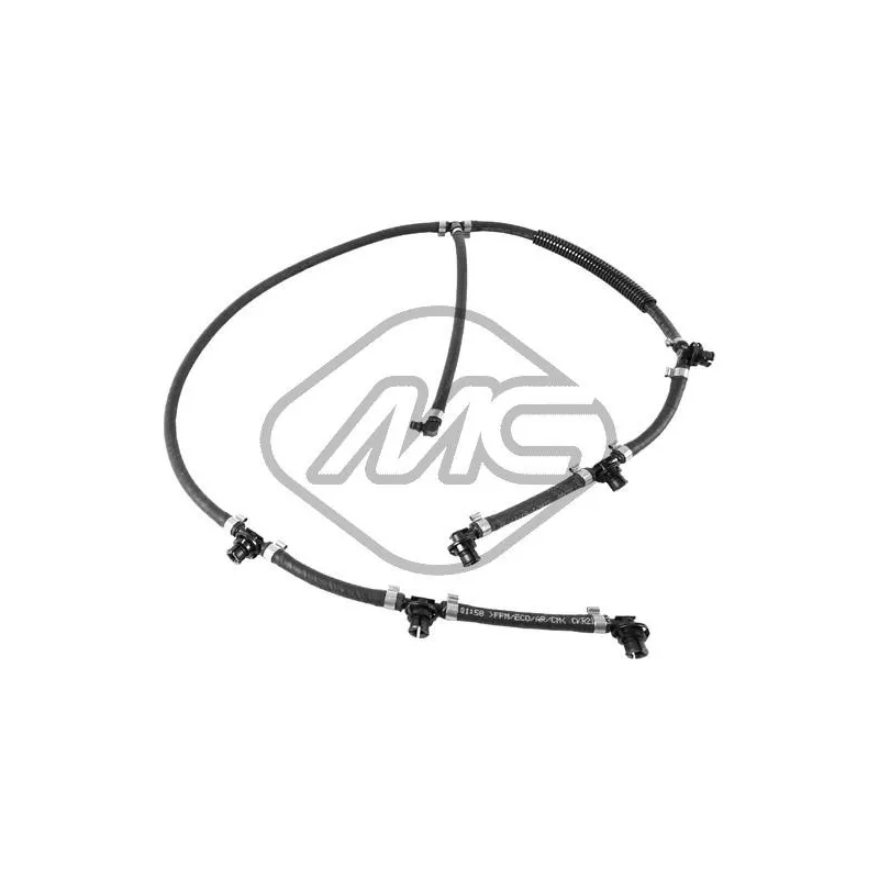 Tuyau, carburant de fuite Metalcaucho 33003