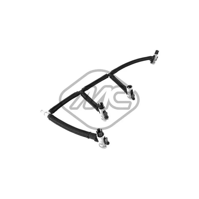Tuyau, carburant de fuite Metalcaucho 33027
