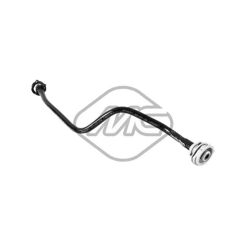 Durite de radiateur avant gauche Metalcaucho 33036